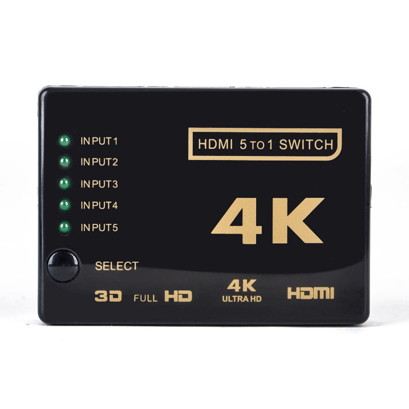 4K HDMI Switch With Remote Control (3 Input- 1 Output) - Image 3