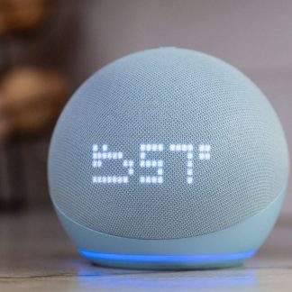 Amazon Echo Dot 5th Gen with Clock
