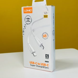 LDNIO LC131C USB-C TO USB-C 65W Fast Charging Data Cable 1M