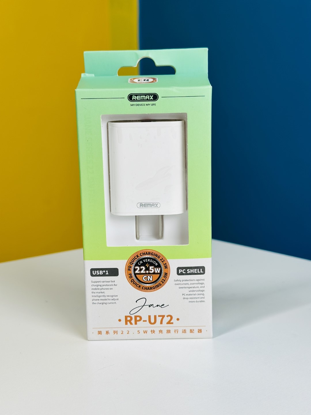 REMAX RP-U72 Adapter USB Fast Charge 22.5W - Image 3