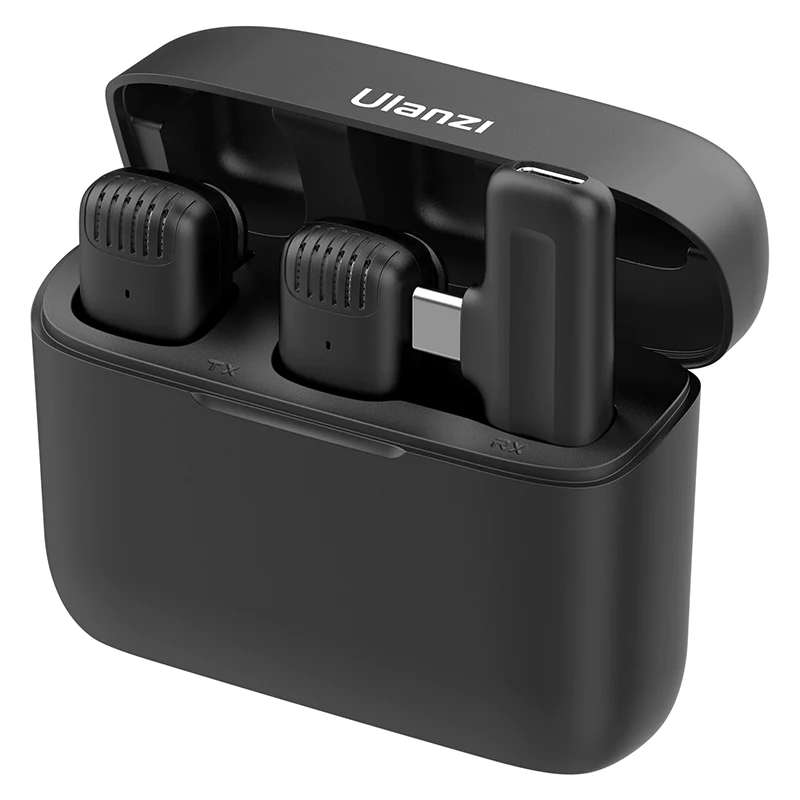 Ulanzi J12 Dual Wireless Microphone for Android With Charging Case For Type-C - Image 4