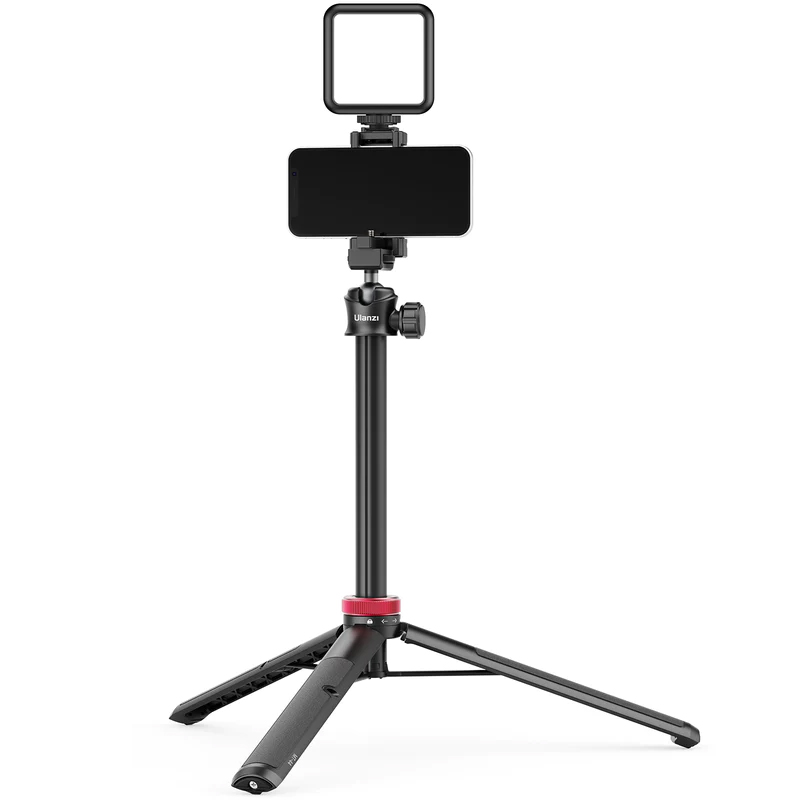 Ulanzi MT44 Extendable Vlog Tripod With 360° Ball Head – Black Color - Image 3